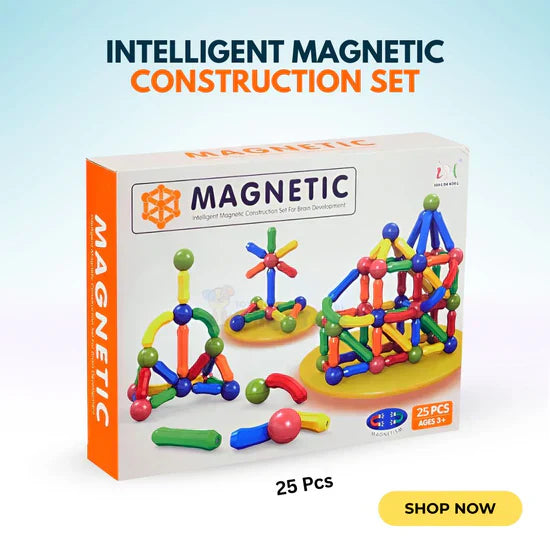 Magnetic Building Set – Creative Brain-Boosting Toy for Kids