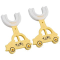 Lovely Taxi Shaped Children Whiting U-Type Toothbrush