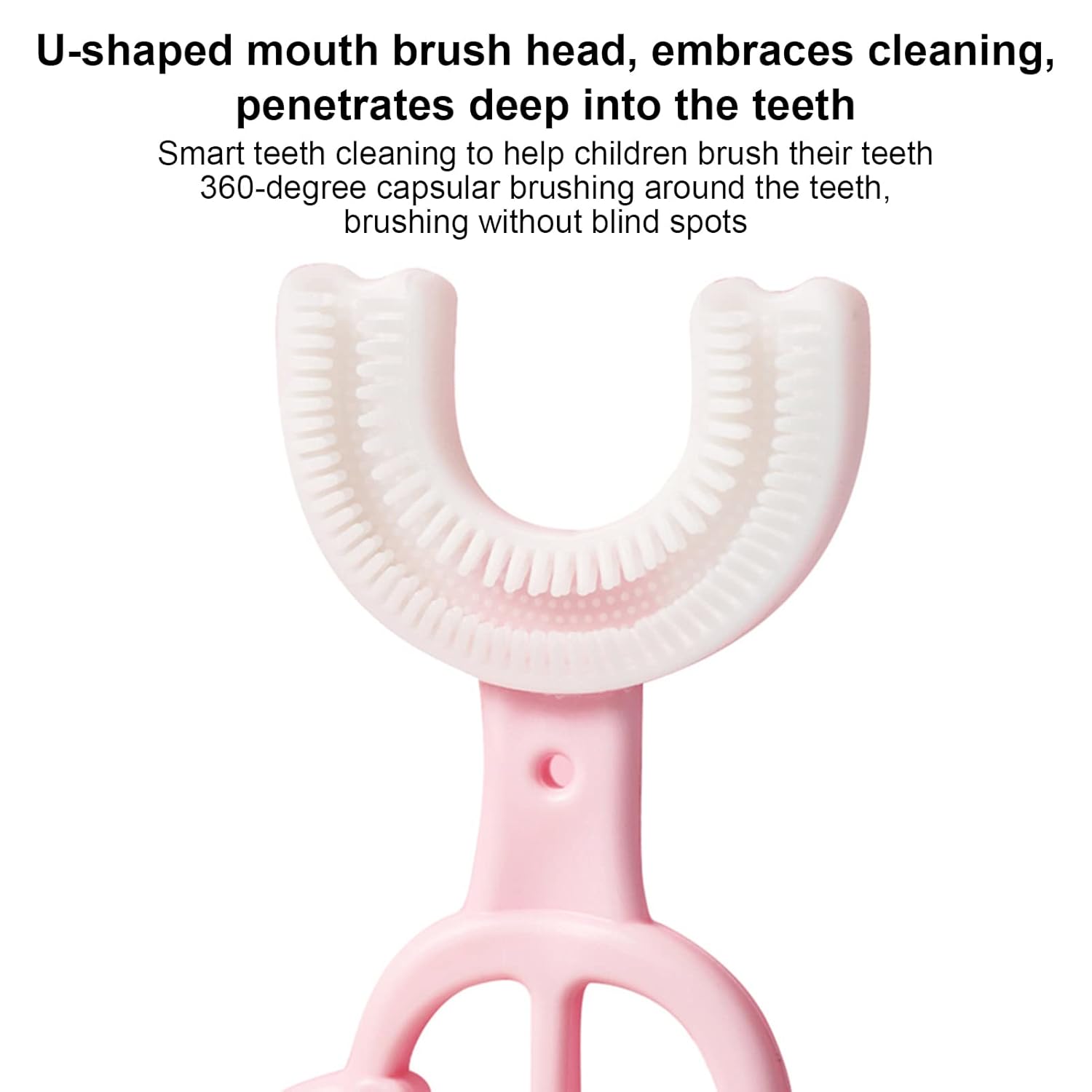 Lovely Taxi Shaped Children Whiting U-Type Toothbrush