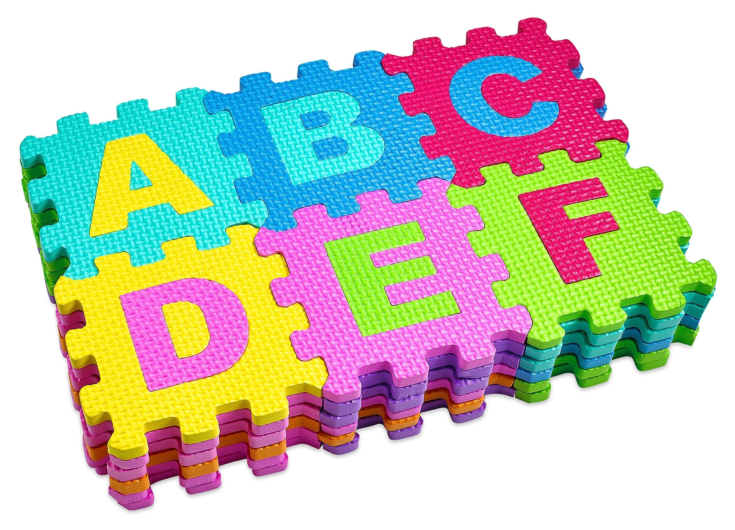 EVA Foam Multi-Color Kids Educational Floor Alphabet