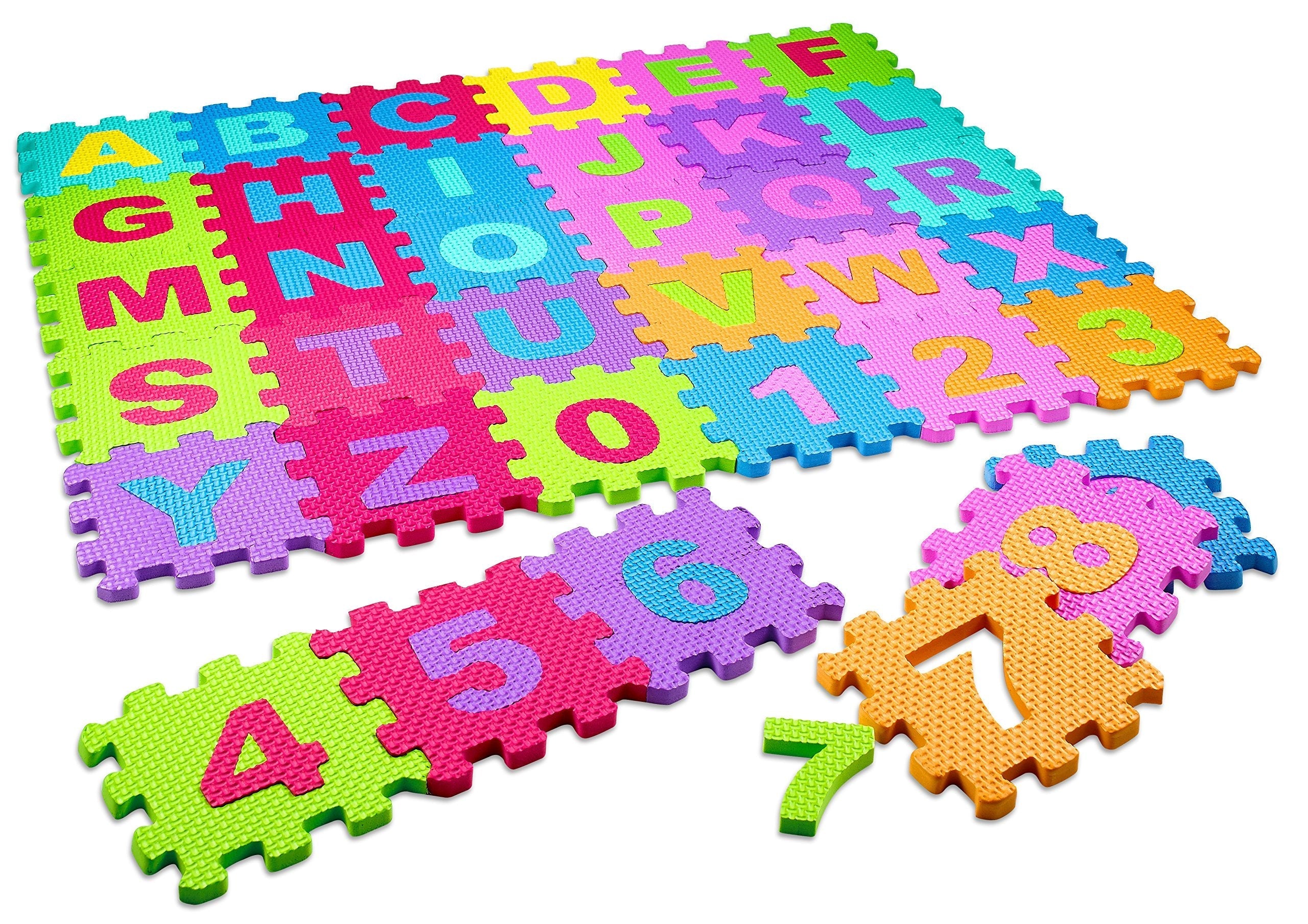 EVA Foam Multi-Color Kids Educational Floor Alphabet