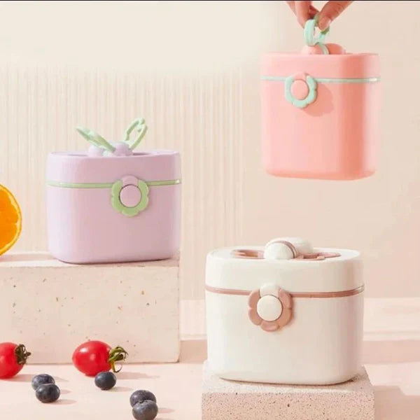 Baby Formula Container, Milk Powder Dispenser with Forks and Scoop