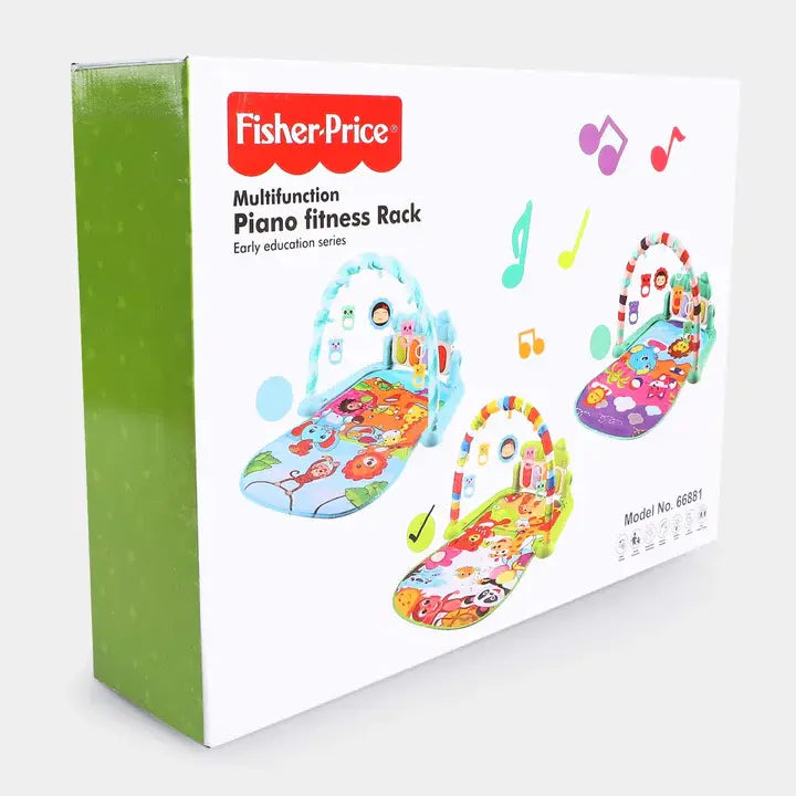 Huanger Baby Piano Fitness Mat With Light And Sound