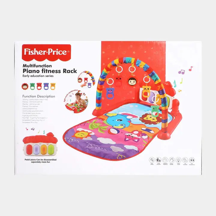 Huanger Baby Piano Fitness Mat With Light And Sound