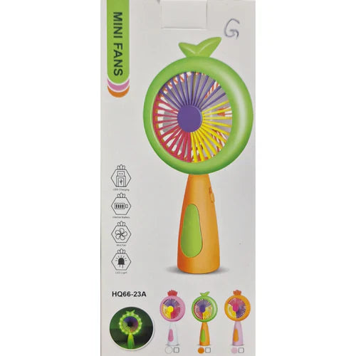 Mini Fan Multi-Color with light