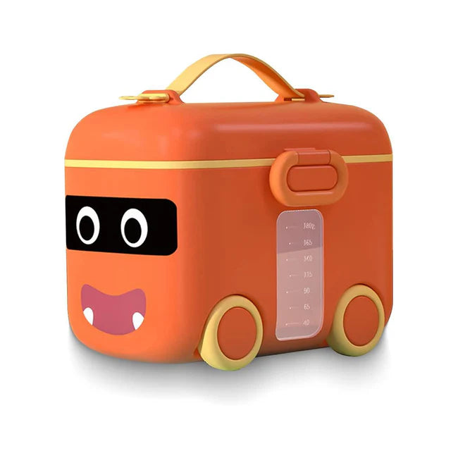 Baby Travel Milk Powder Box Safe Sealing Moist Proof Portable Milk Powder Storage Dispenser