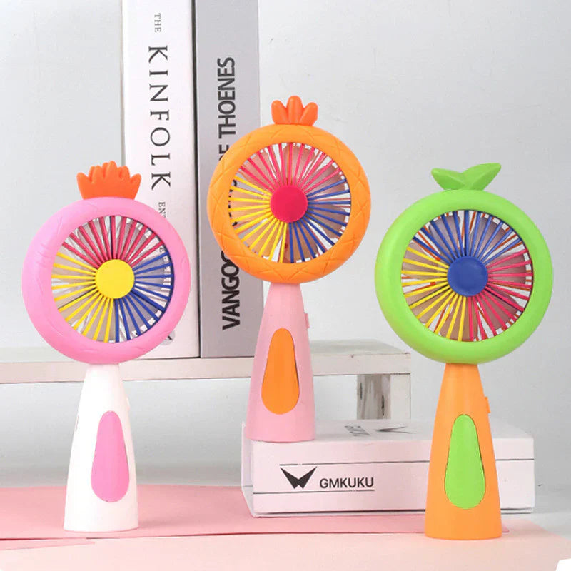 Mini Fan Multi-Color with light